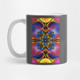 symmetrical abstract design Mug